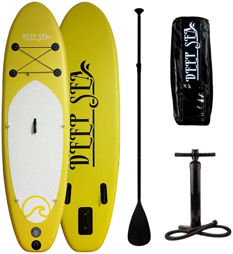 Набор досок Deep Sea SUP Standard 275см, Желтый (цвет Желтый)