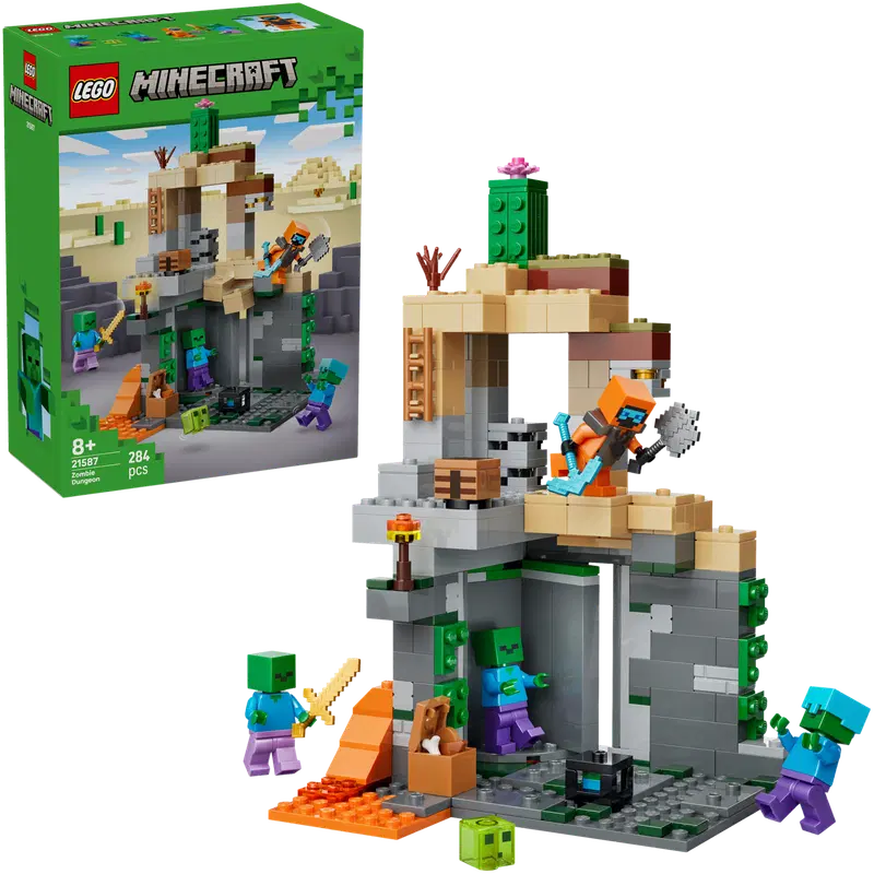 LEGO® Minecraft 21587 Подземелье зомби