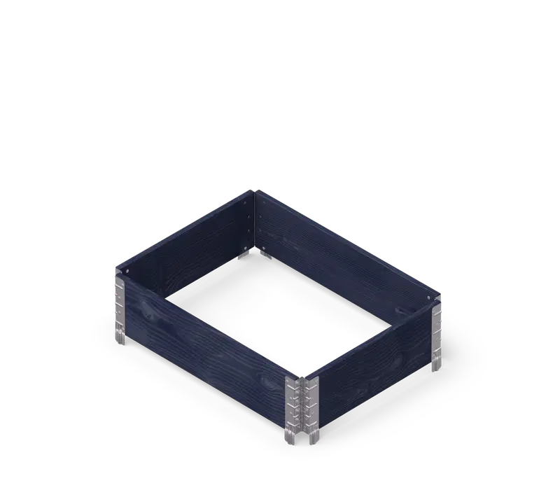 GardenBox ECO бортик для поддона 80 x 60 см черный (цвет черный)
