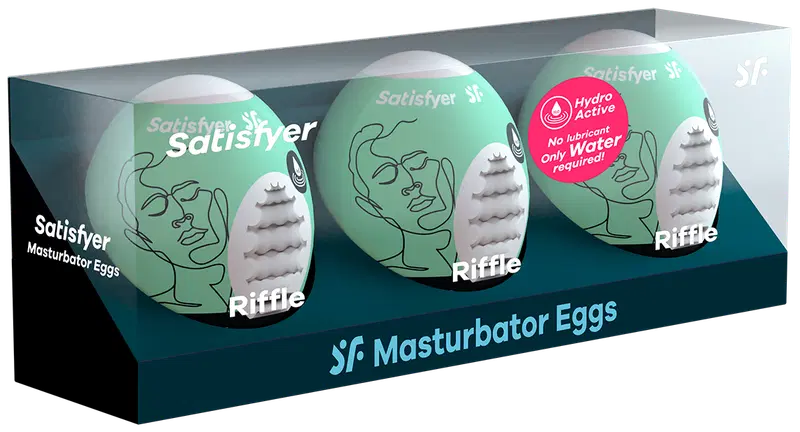 Мастурбатор Satisfyer Riffle Egg 3 шт.