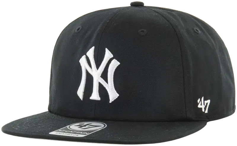 47. Кепка Brand NY Yankees MLB Linscott Captain (цвет черный)
