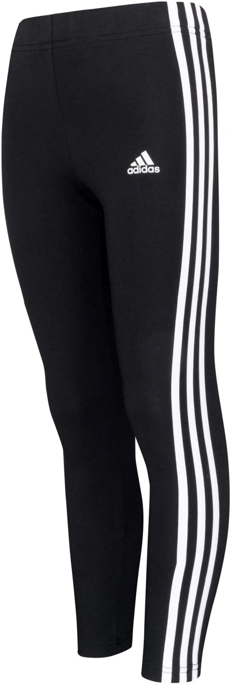 Леггинсы Adidas молодежные 3S GN4046 (размер 128, цвет ЧЕРНЫЙ)