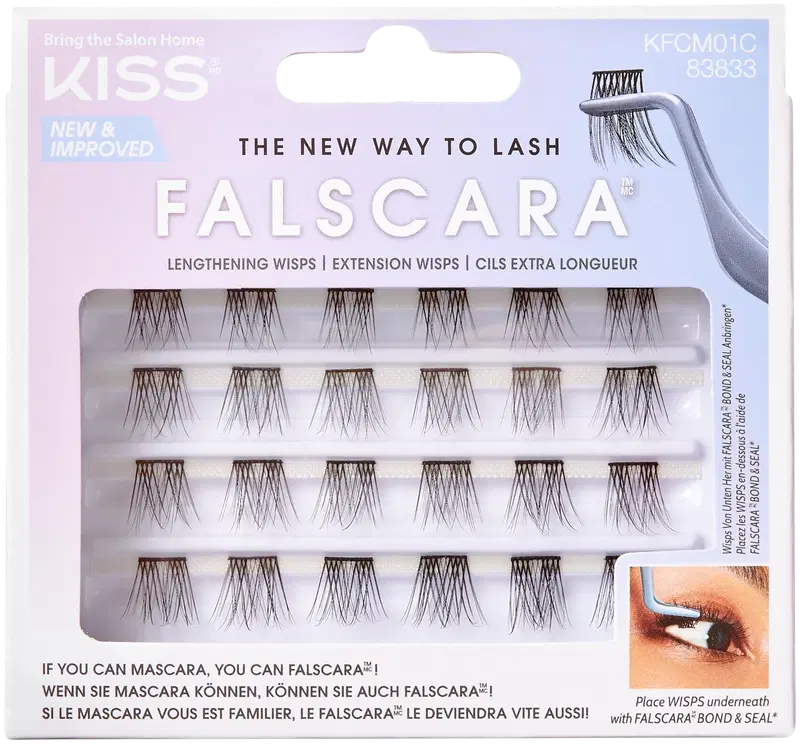 Ресницы Kiss Falscara - Wisp Multi 01 24 шт.
