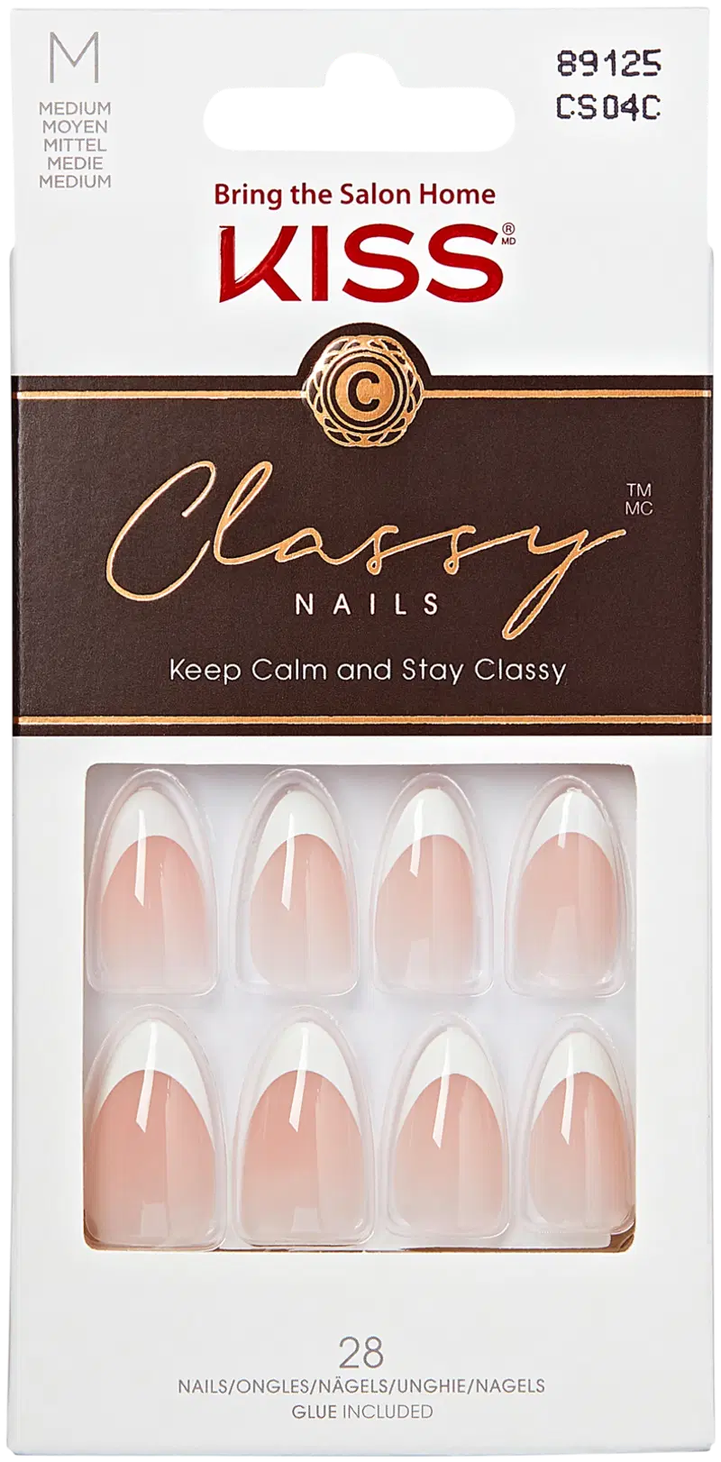 Ногти Kiss Classy Nails - Dashing 28 шт.