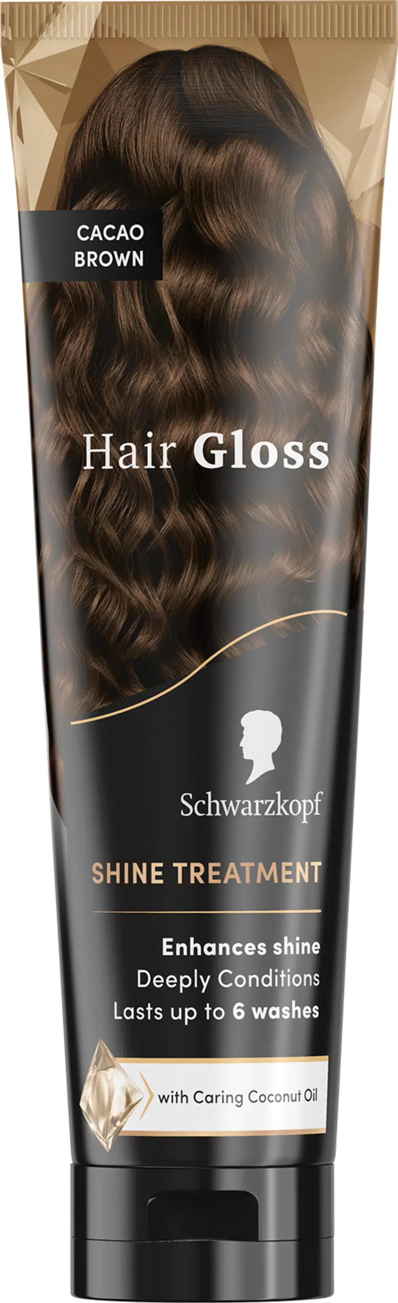 Schwarzkopf Hair Gloss Cacao Brown кондиционирующий оттенок 150 мл