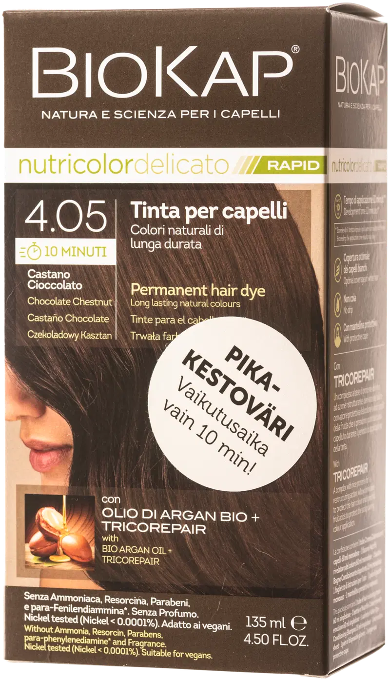 Biokap nutricolor Delicato Rapid 4.05 шоколадно-каштановый
