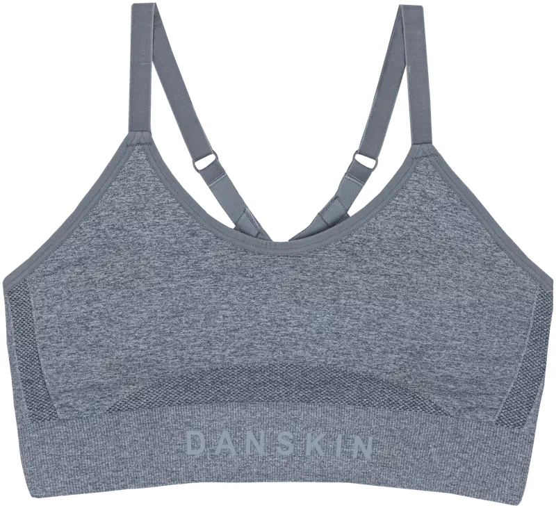 Женский бюстгальтер без косточек Dansk 211D082641 (размер С, цвет Серый меланж)