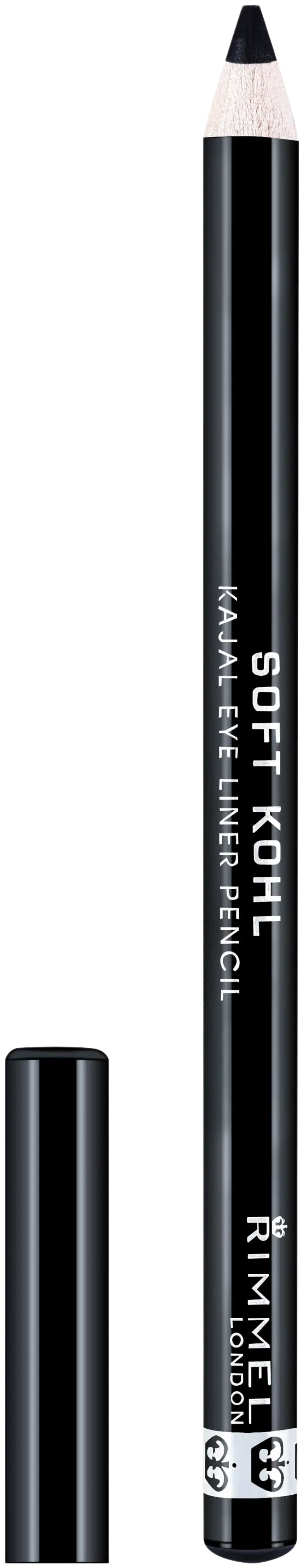 Карандаш для глаз Rimmel Soft Kohl Eye Pencil 061 Jet Black 1,2 г (цвет Черный как смоль)