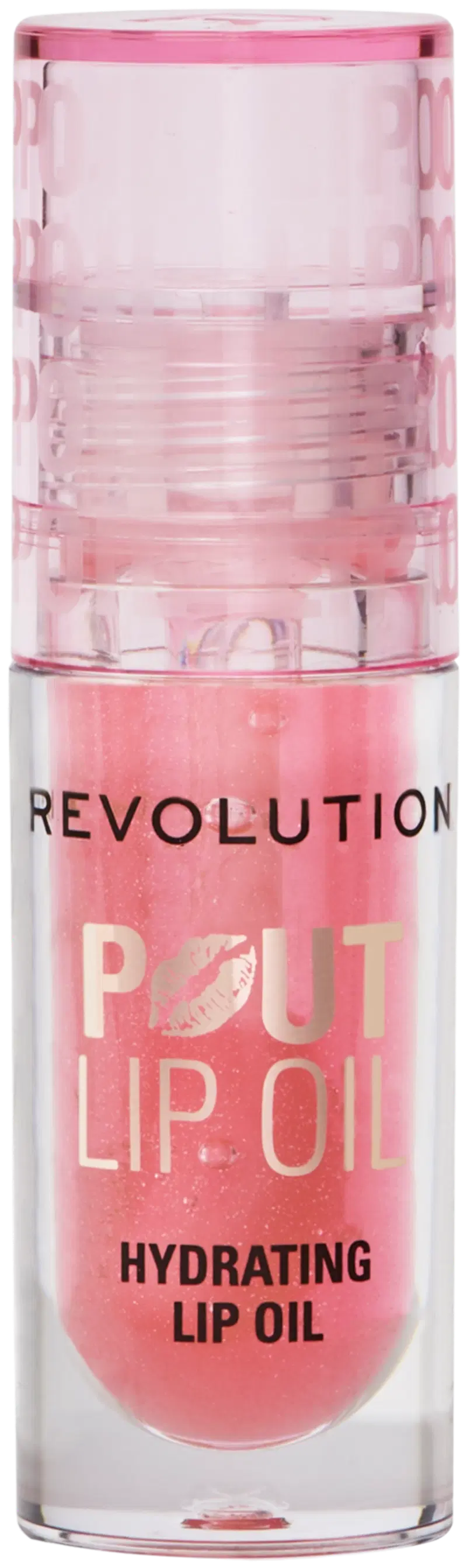 Масло для губ Makeup Revolution Pout 3 мл Honey Shimmer (размер 3мл, цвет Гламурный розовый мерцающий оттенок)