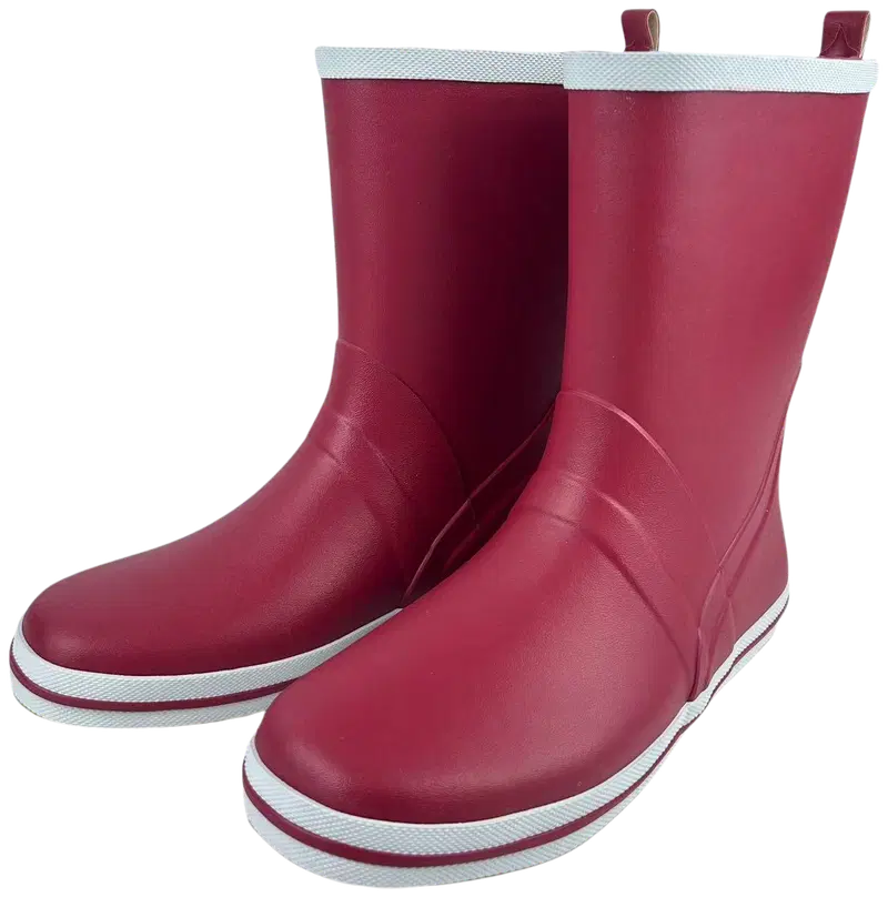 Домашние женские резиновые сапоги Storm Red (размер 36, цвет КРАСНЫЙ)