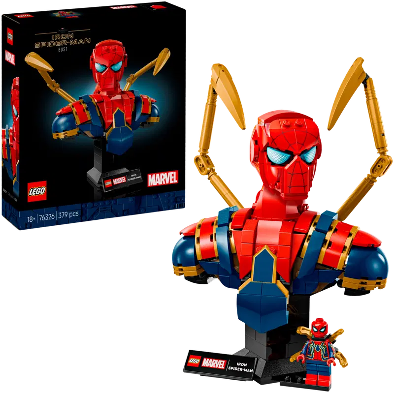 LEGO Super Heroes 76326 Бюст Железного Человека-Паука
