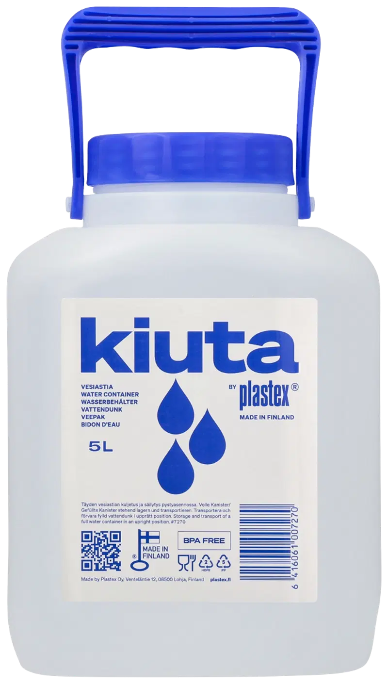 Контейнер для воды Plastex 5л HD LV (цвет Лев)