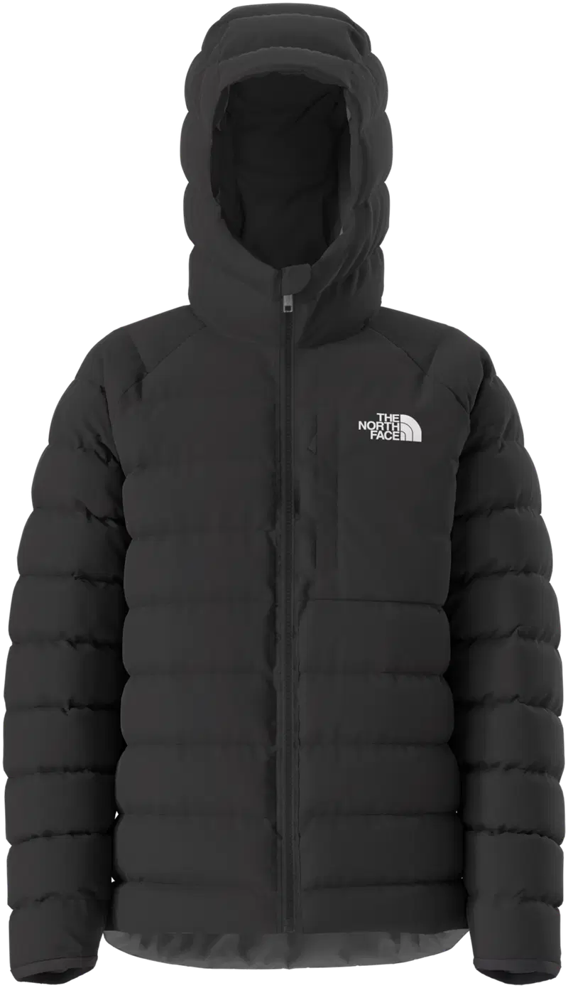 Зимняя куртка The North Face jr B RVR PERRITO JACKET (размер 2XL 167-173, цвет TNF ЧЕРНЫЙ/ДЫМЧАТЫЙ)