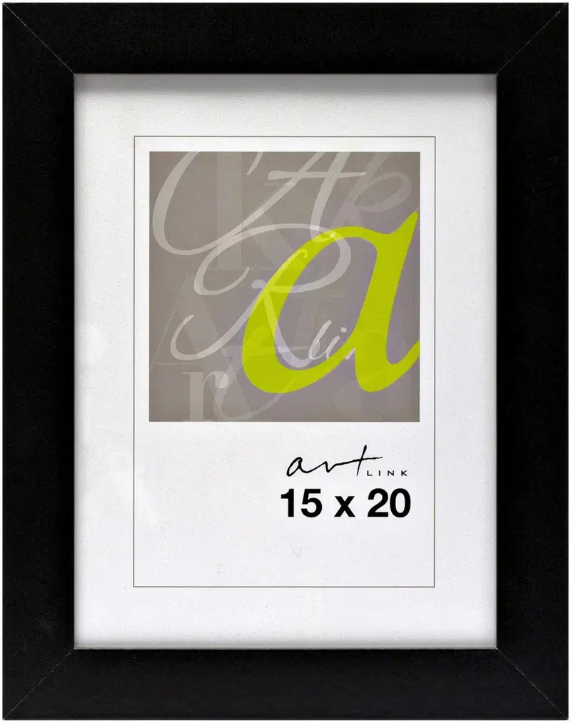 Рамка Art Link Trendline 15 x 20 см черная (цвет черный)