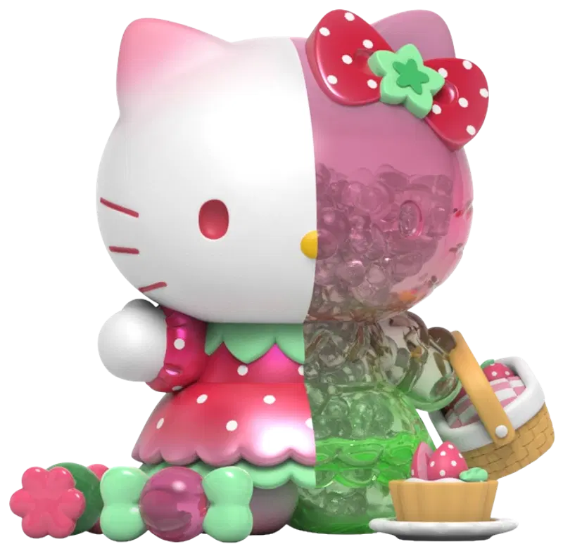 Коллекционная фигурка Mighty Jaxx Kandy Hello Kitty с цветочным принтом Daydream