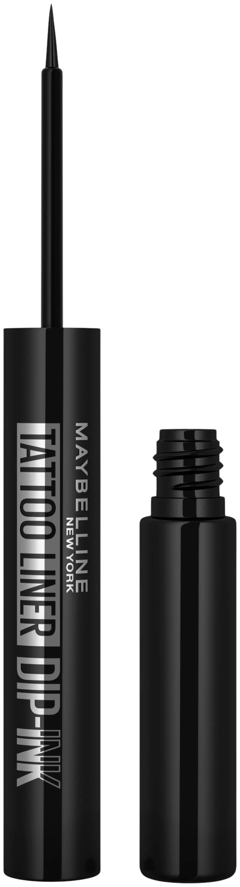 Жидкая подводка для татуировок Maybelline New York Dip-Ink Color 100 Black Track 3,5 мл (цвет Черный трек)
