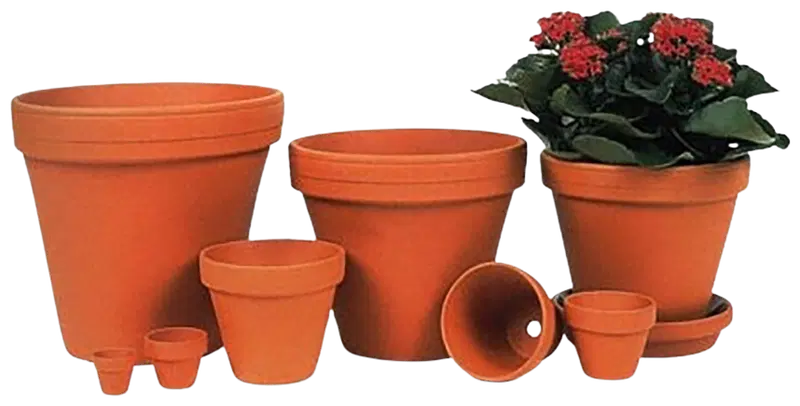 Горшок глиняный Scan-Pot 11,3 см Terra (цвет Терракота)