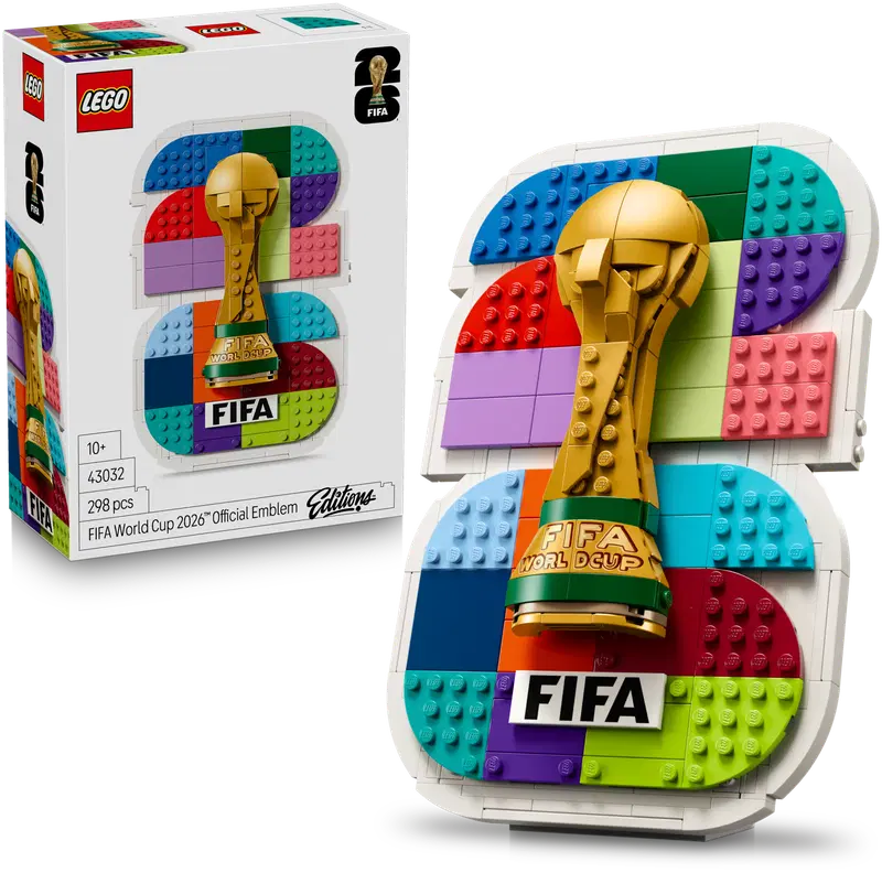 Официальная эмблема турнира LEGO® Editions Football 43032 FIFA World Cup 2026™.