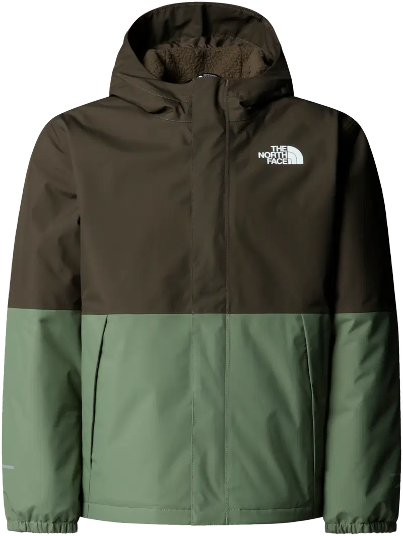 Молодёжная куртка The North Face B WARM ANTORA RAIN JKT (размер 2XL 167-173, цвет Зеленый)