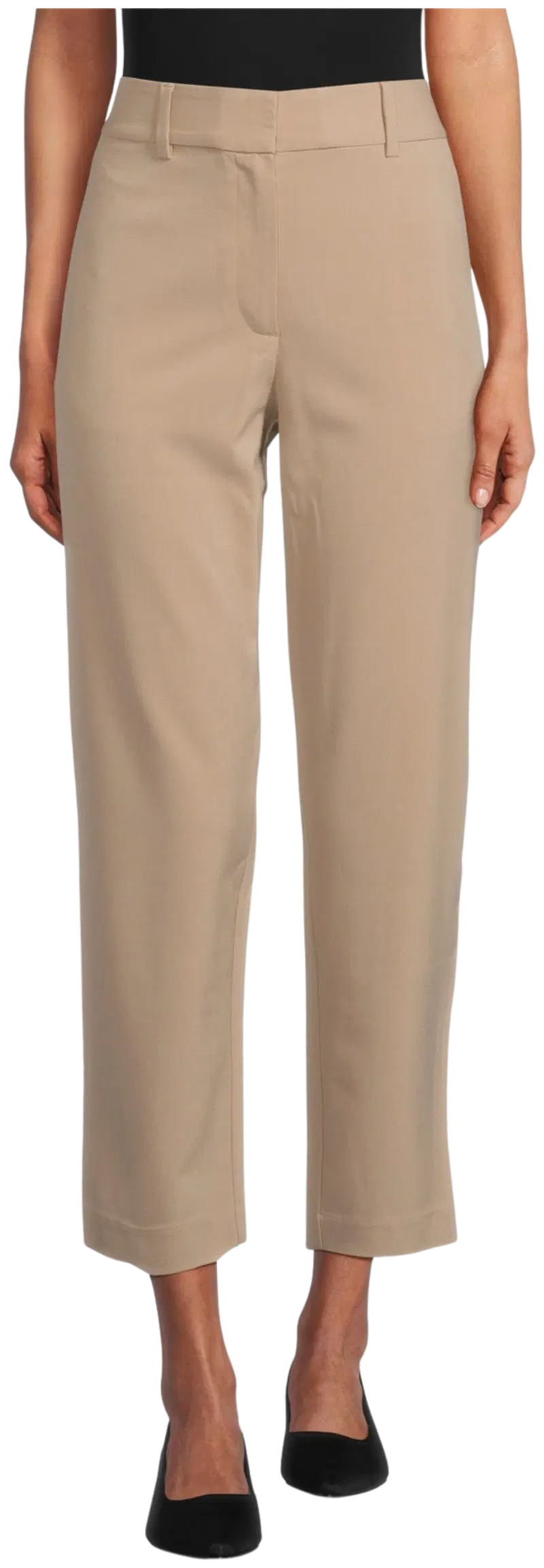Брюки женские из ткани London Fog 222L260507 (размер 36, цвет БЕЖЕВЫЙ)