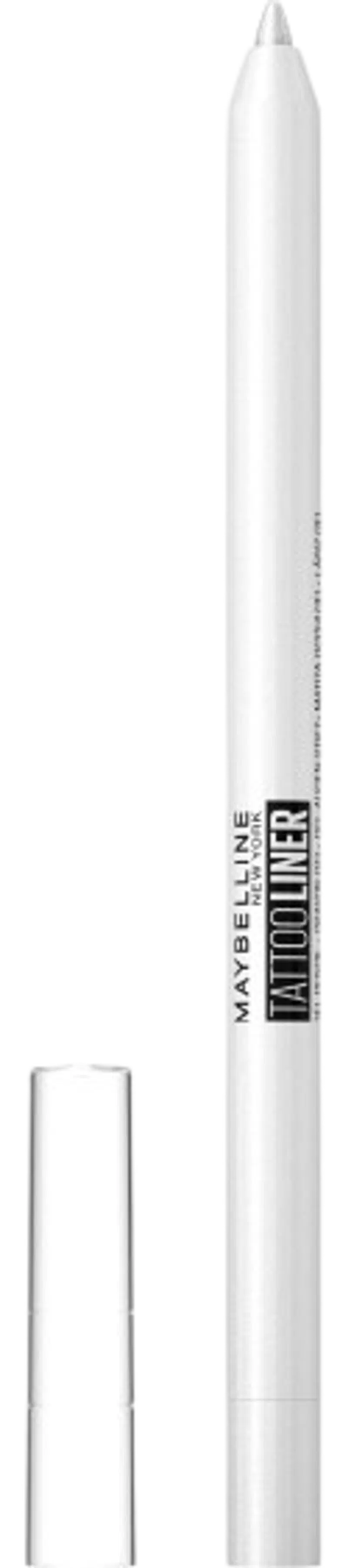 Гель-карандаш-лайнер Maybelline New York Tattoo Liner 970 Белый, полированный, 1,3 г (цвет ПОЛИРОВАННЫЙ БЕЛЫЙ)
