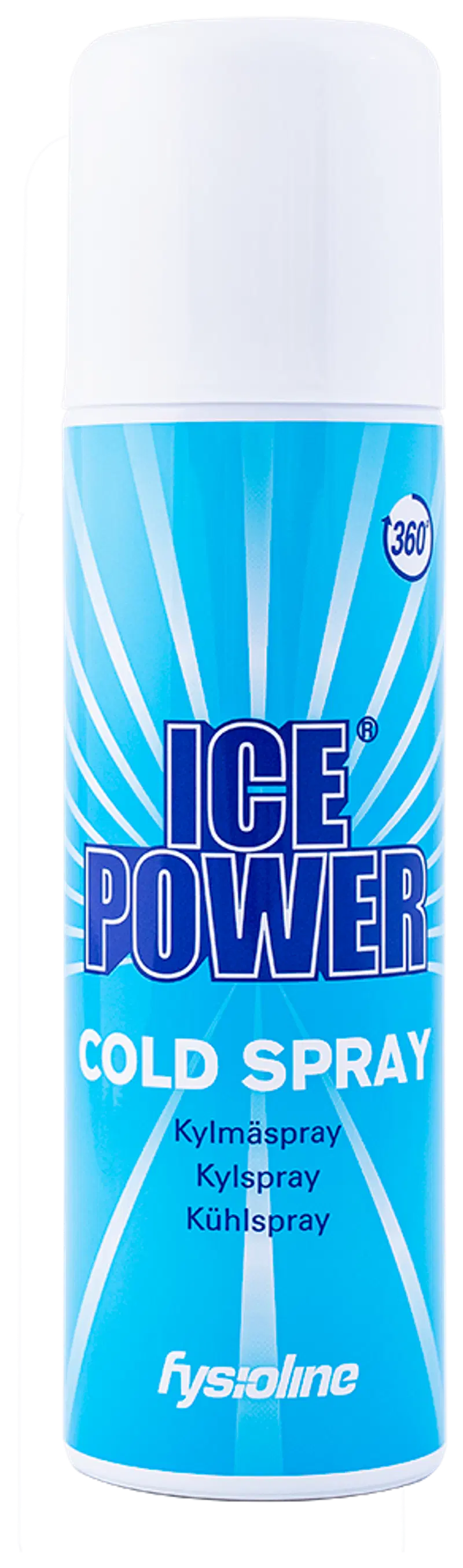 Холодный спрей Icepower 200мл (цвет Светло-голубой белый)