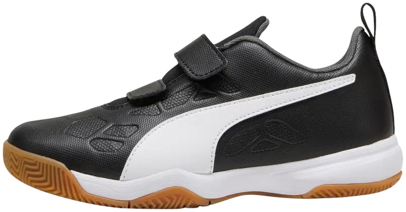Детская обувь для домашних игр Puma Tenaz V Jr. (размер 1, цвет Puma Black-Puma White-IronGate)