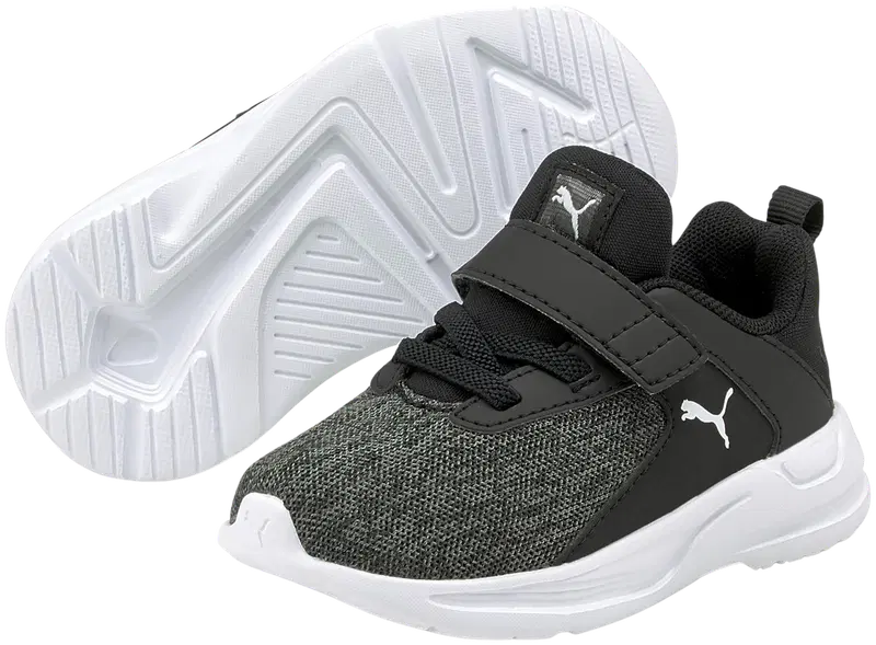 Детские кроссовки Puma Comet 2 Alt V Inf (размер 3, цвет черно-белый)