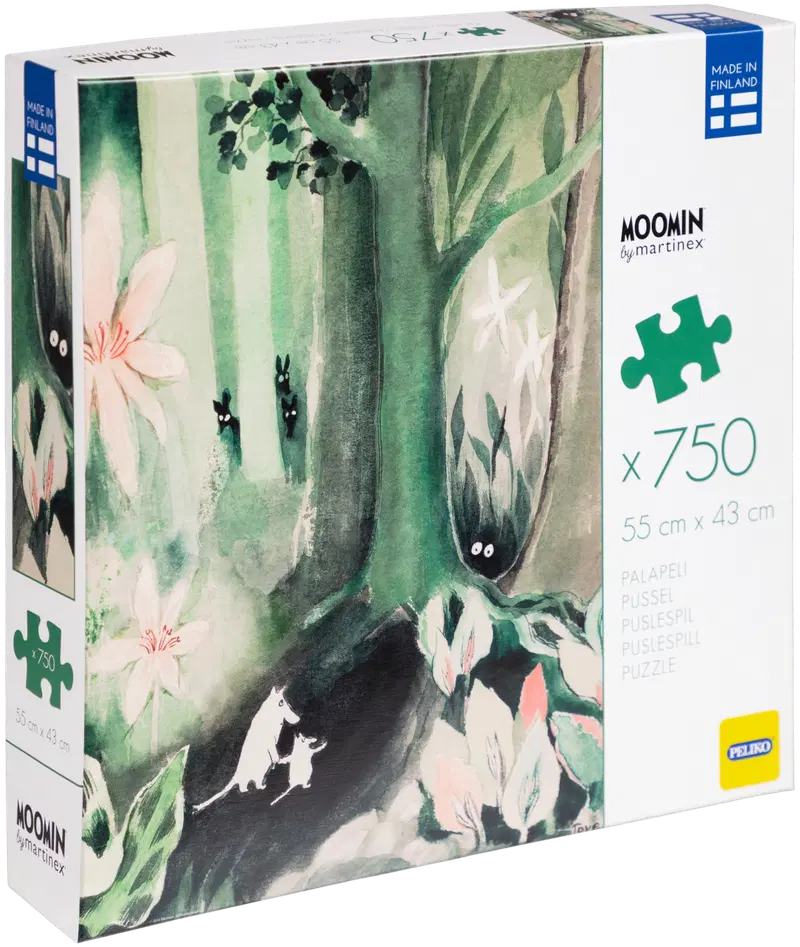 Пазл Peliko Moomin 750 огней Великий потоп