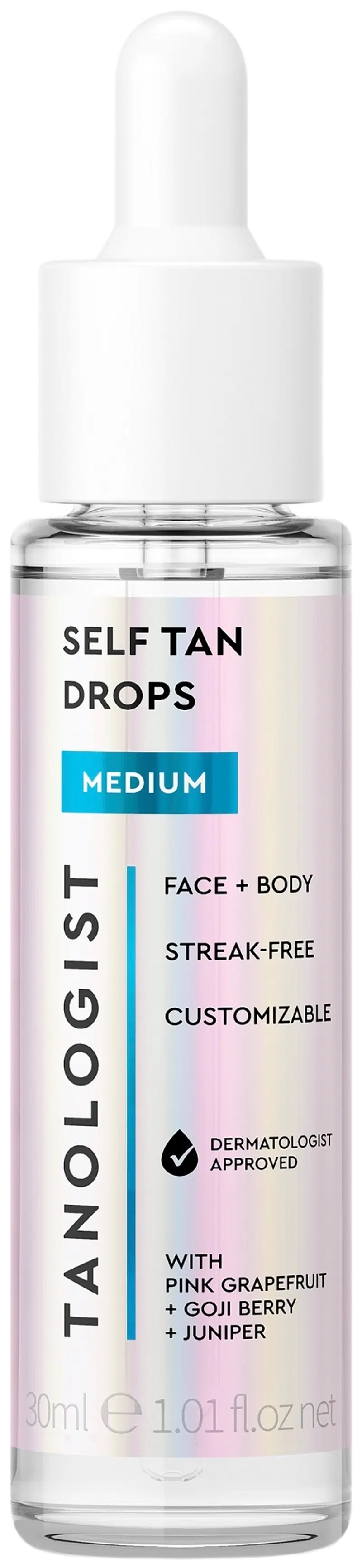 Tanological Self Tan Drops Medium - капли для автозагара 30мл