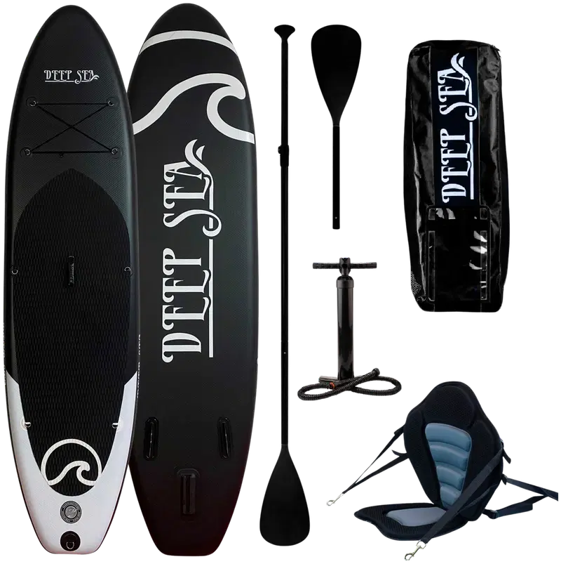 Набор досок Deep Sea SUP Kayak Pro 300см, Черный (цвет Черный)