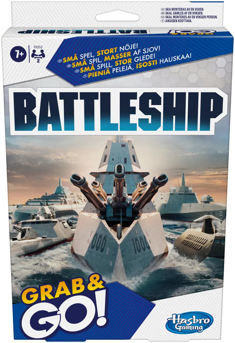 Hasbro Туристическая игра Battleship Grab&Go (цвет разноцветный)