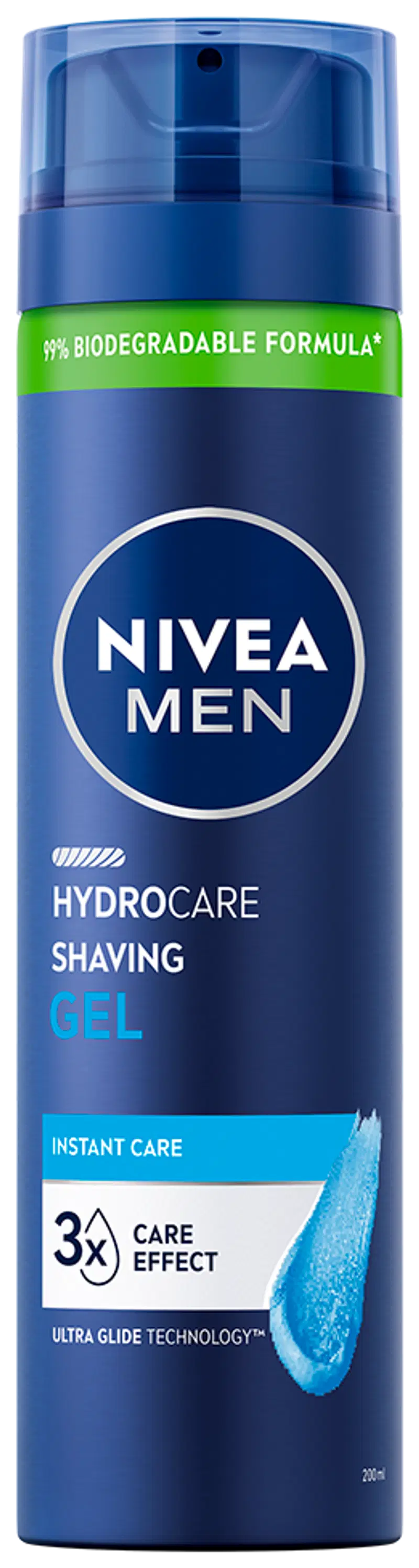 NIVEA MEN 200 мл гель для бритья Hydrocare