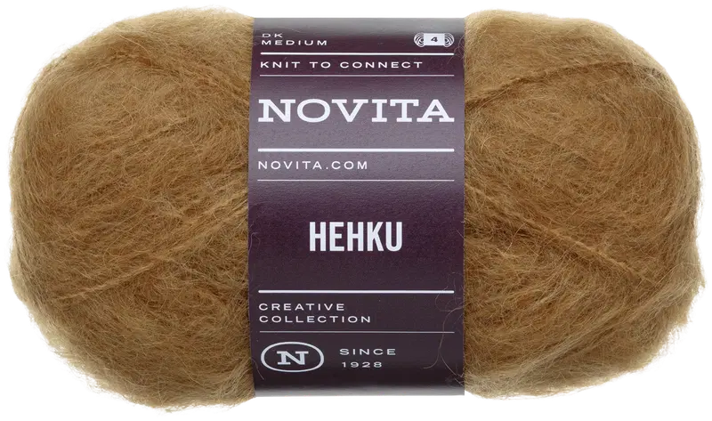 Пряжа Novita Hehku 50 г расслабленная 628 (цвет расслабленный)