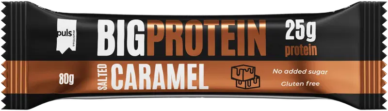 PULS Big протеин Соленая карамель Протеиновый батончик 80г