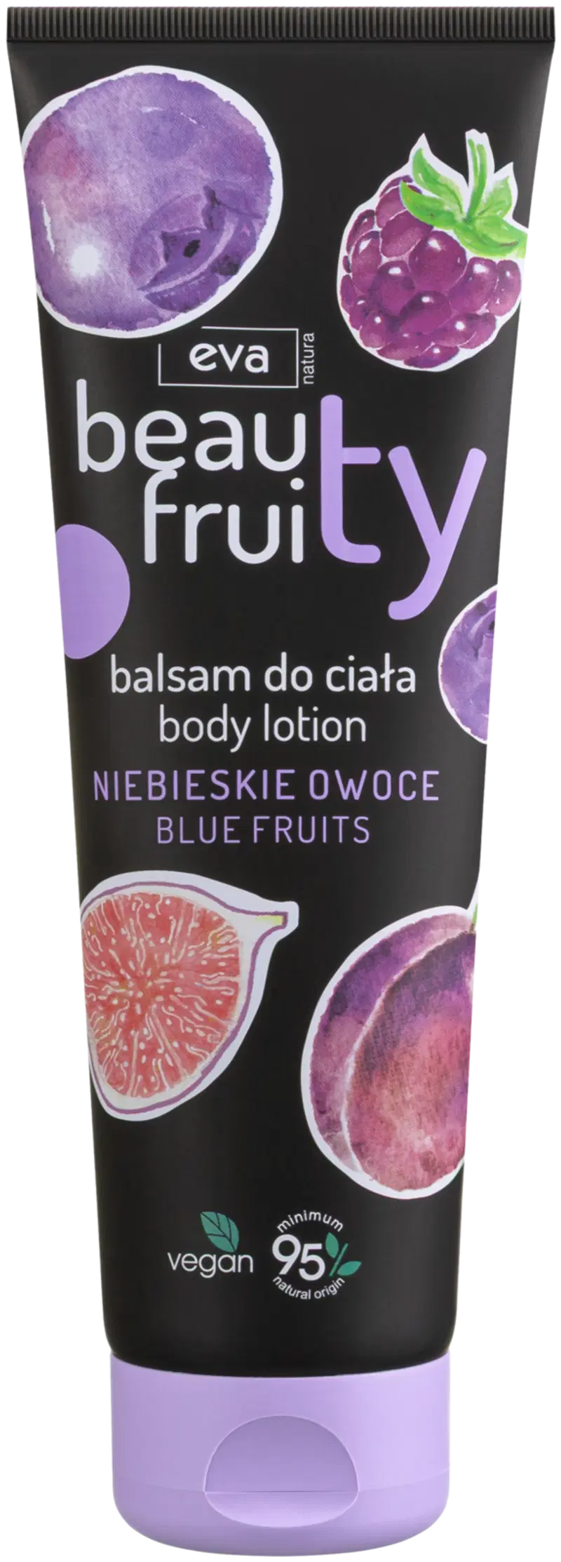 Eva natura beauty фруктовый крем для тела с голубыми фруктами 250 мл