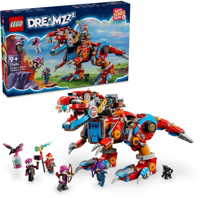 LEGO® DREAMZzz™ 71484 — Робот-динозавр Купера C-rex