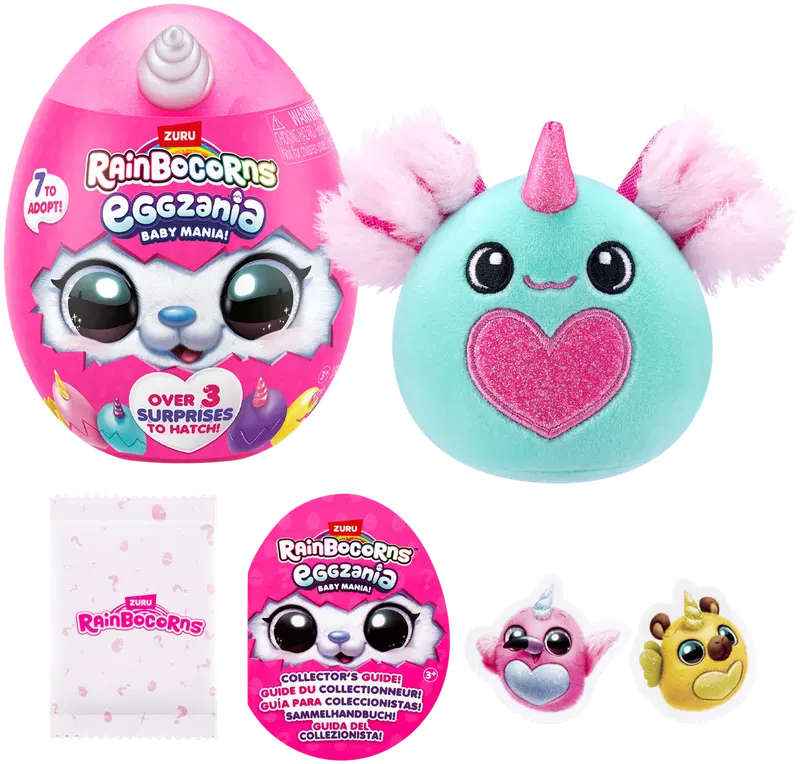 Мягкая игрушка Rainbocorns Baby Eggzania S1
