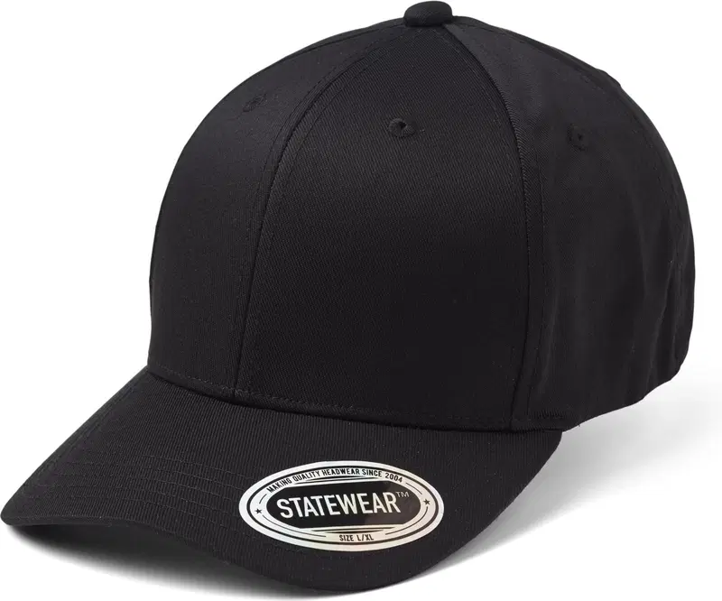 Кепка унисекс Statewear State Baseball Ex-band (размер L/XL, цвет ЧЕРНЫЙ)