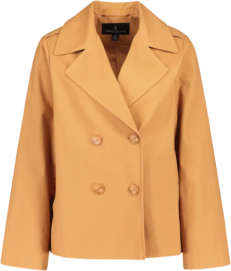 Женский тренч London Fog 225L102607 (размер 38, цвет пекан коричневый)