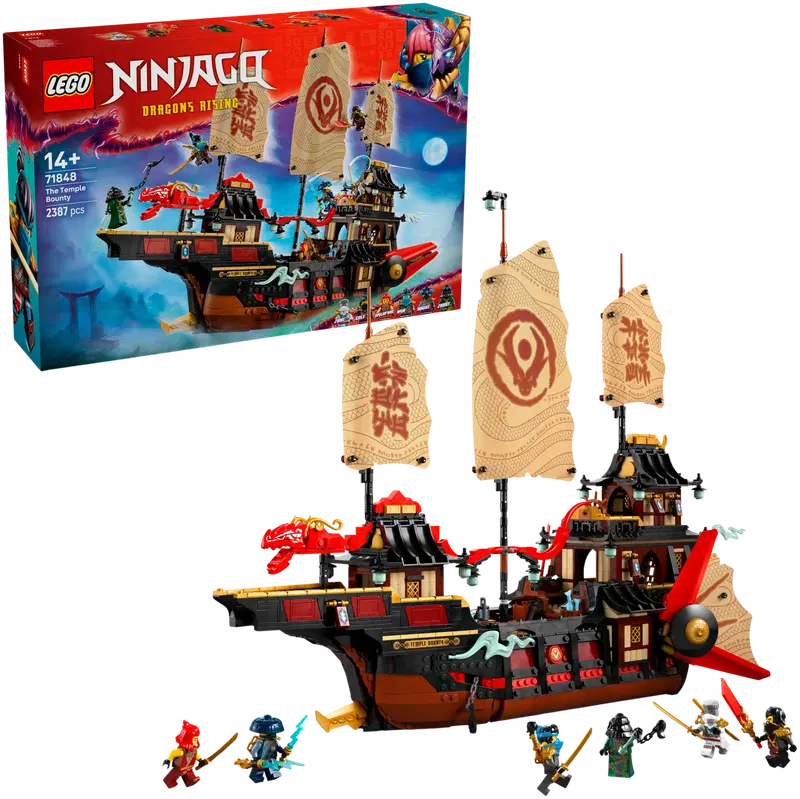 LEGO® Ninjago 71848 Корабль-храм