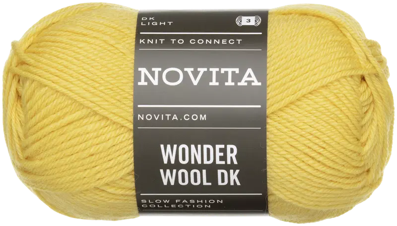 Пряжа Novita Wonder Wool DK 50г отжим 277 (цвет диск)