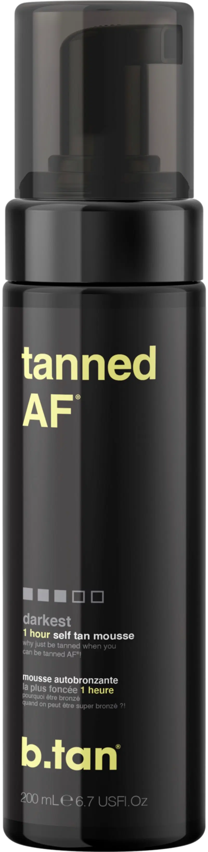 B Tan tanned AF мусс для автозагара