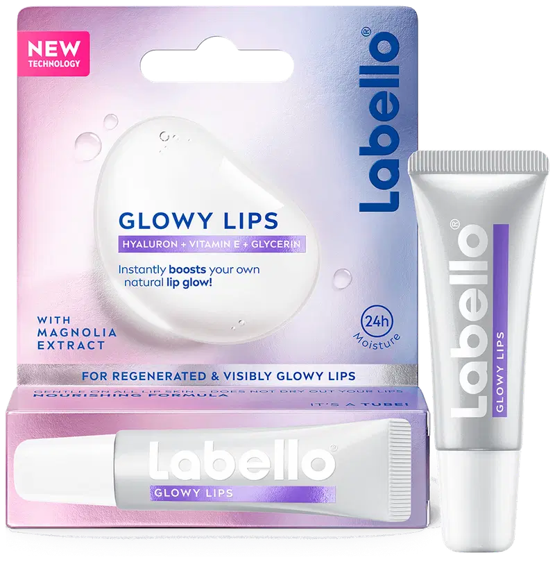 Labello 10 мл Крем для губ Glowy Lips