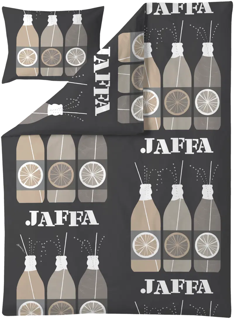 Vallila комплект пододеяльников Jaffa 150x210 см серо-бежевый (цвет серо-бежевый)