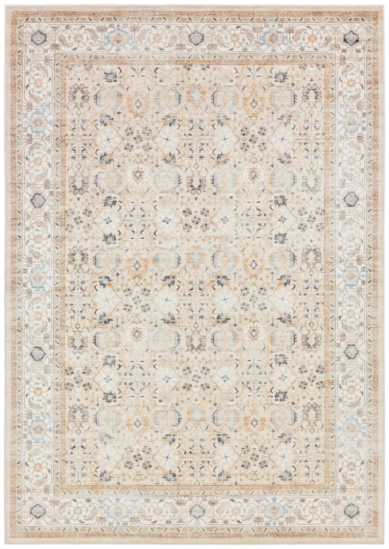 Валлила шелковистый ковер Jalokivi 140x200см бежевый (цвет бежевый)