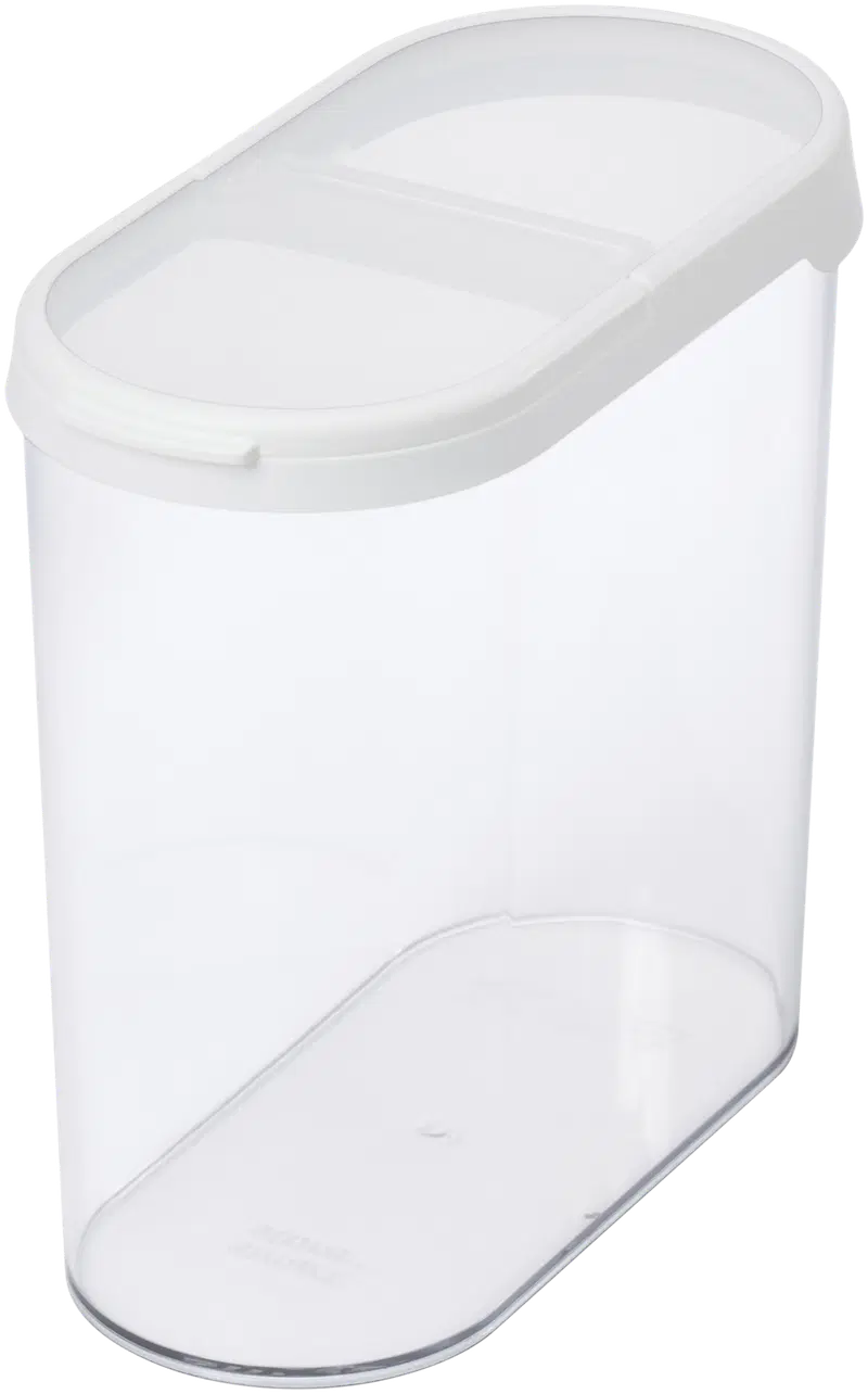Баночка для хранения SmartStore Flip 1,7 л (цвет белый/прозрачный)