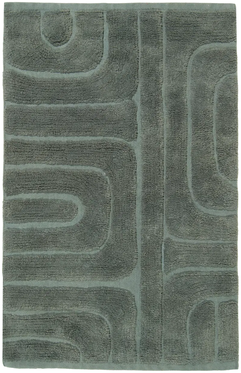 NOKOHOME хлопковый ковер Fiia 60x90 см зеленый (цвет зеленый)