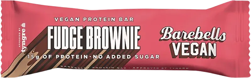 Протеиновый батончик Barebells Vegan Fudge Brownie, 55 г