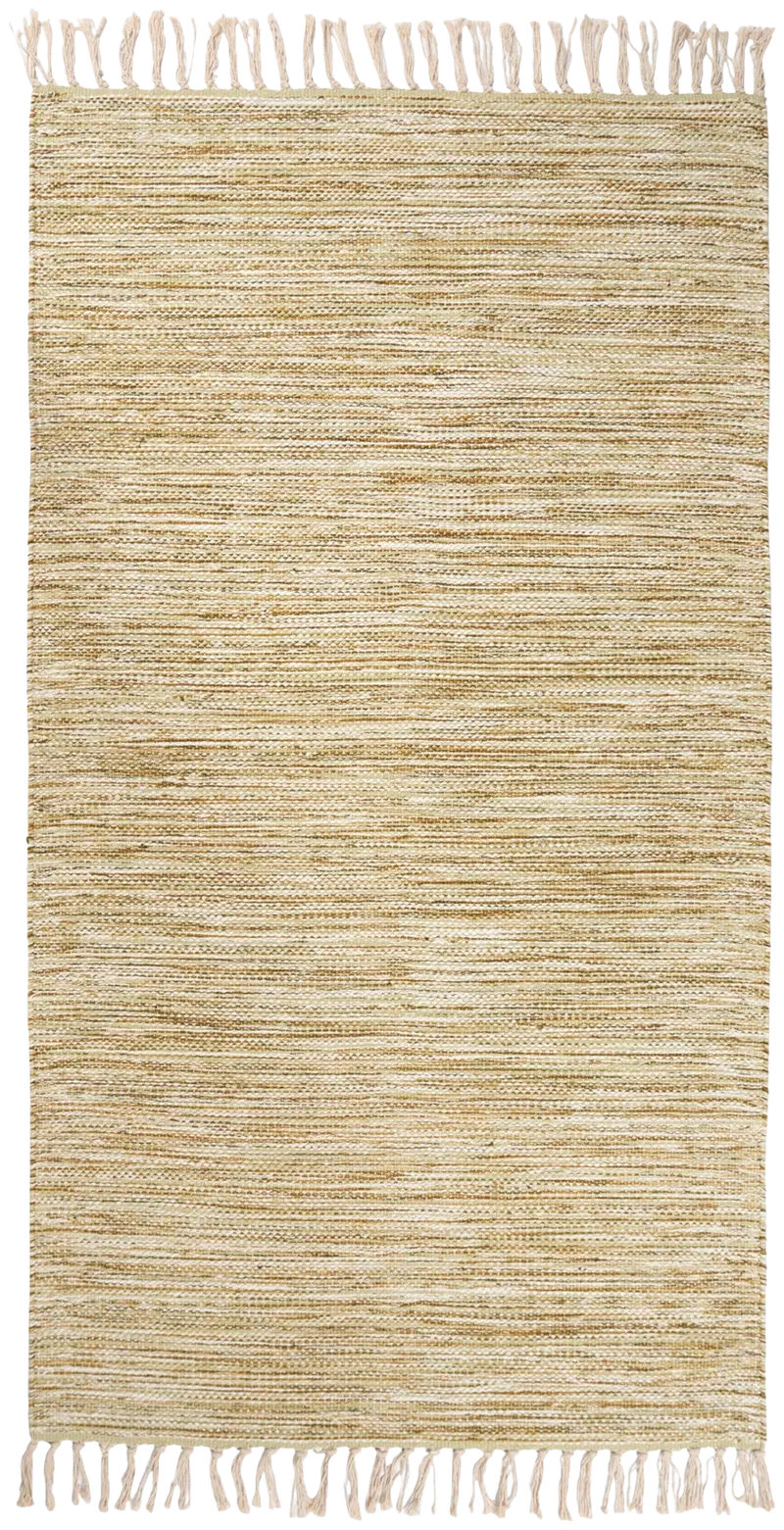 идеальный домашний хлопковый ковер Kesälahti 140x200 см зеленый (цвет зеленый)